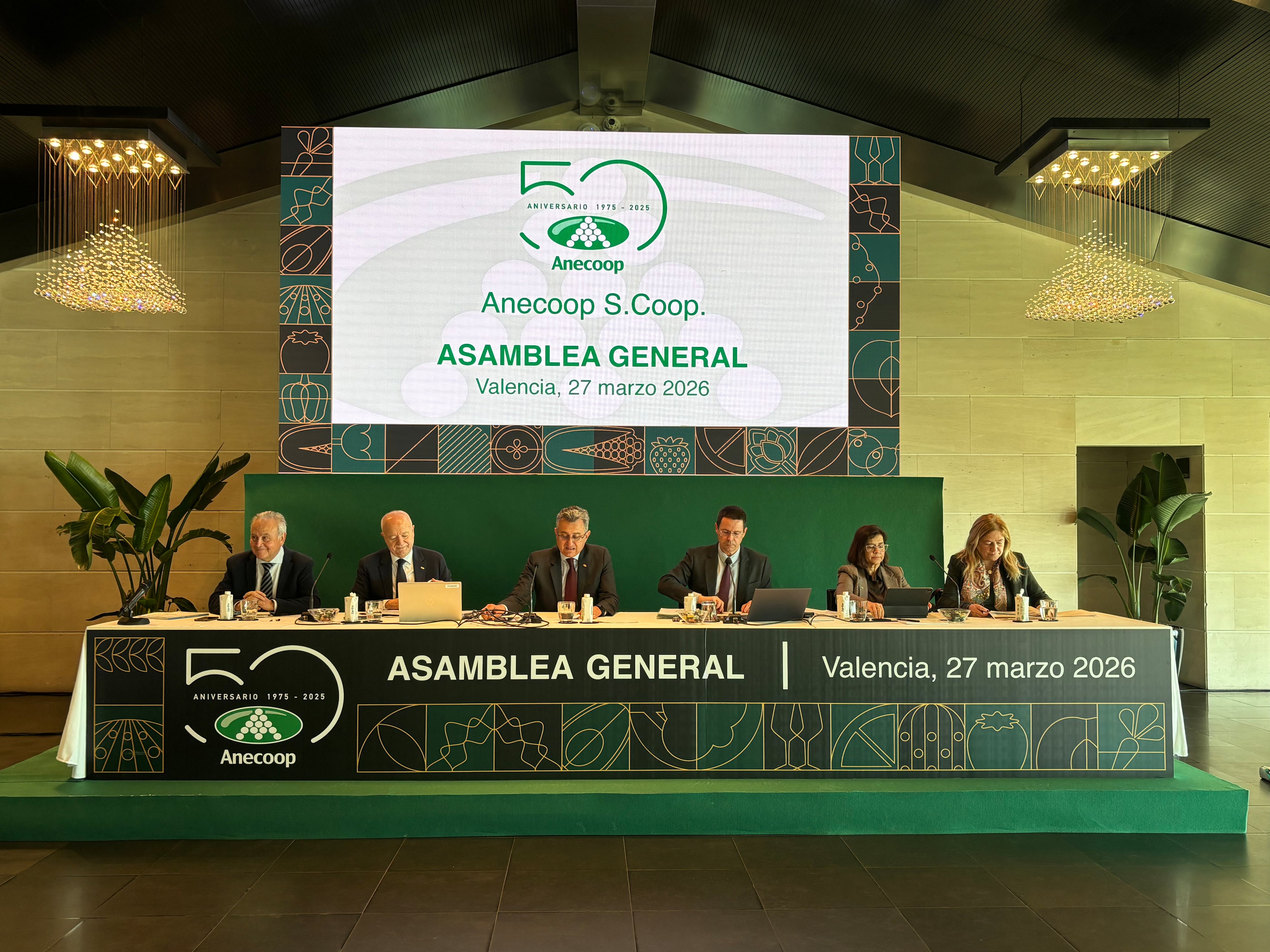Asamblea de Anecoop del 27 de marzo de 2026