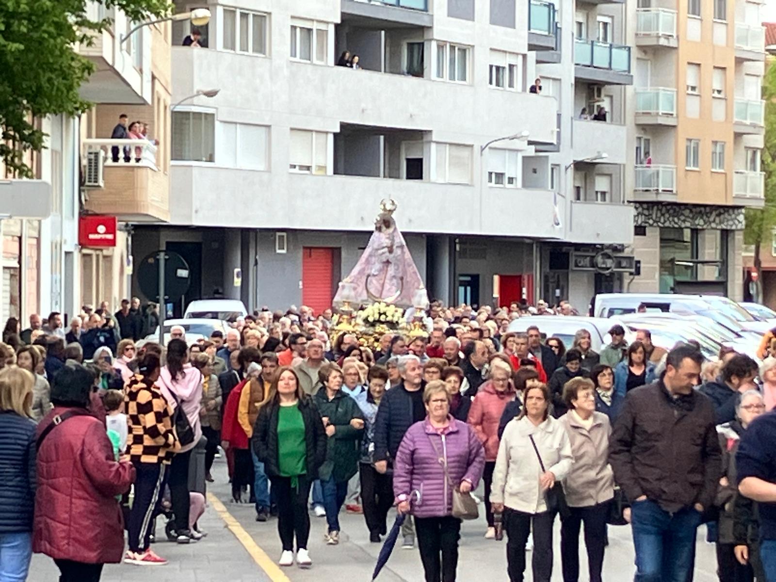 La Morenica, en la mañana del 1 de mayo