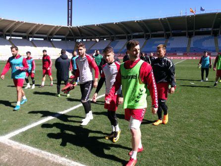 Rodri pudo completar la sesión del día