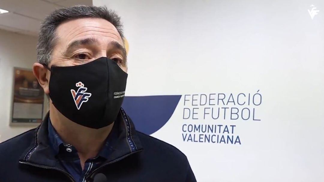 El president de la FFCV, Salvador Gomar