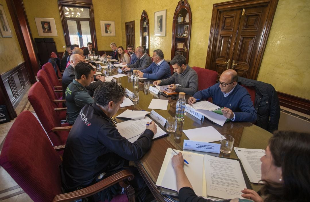 Primera reunión de la mesa de trabajo para el Plan de Contigencia contra Tsunamis de Huelva.