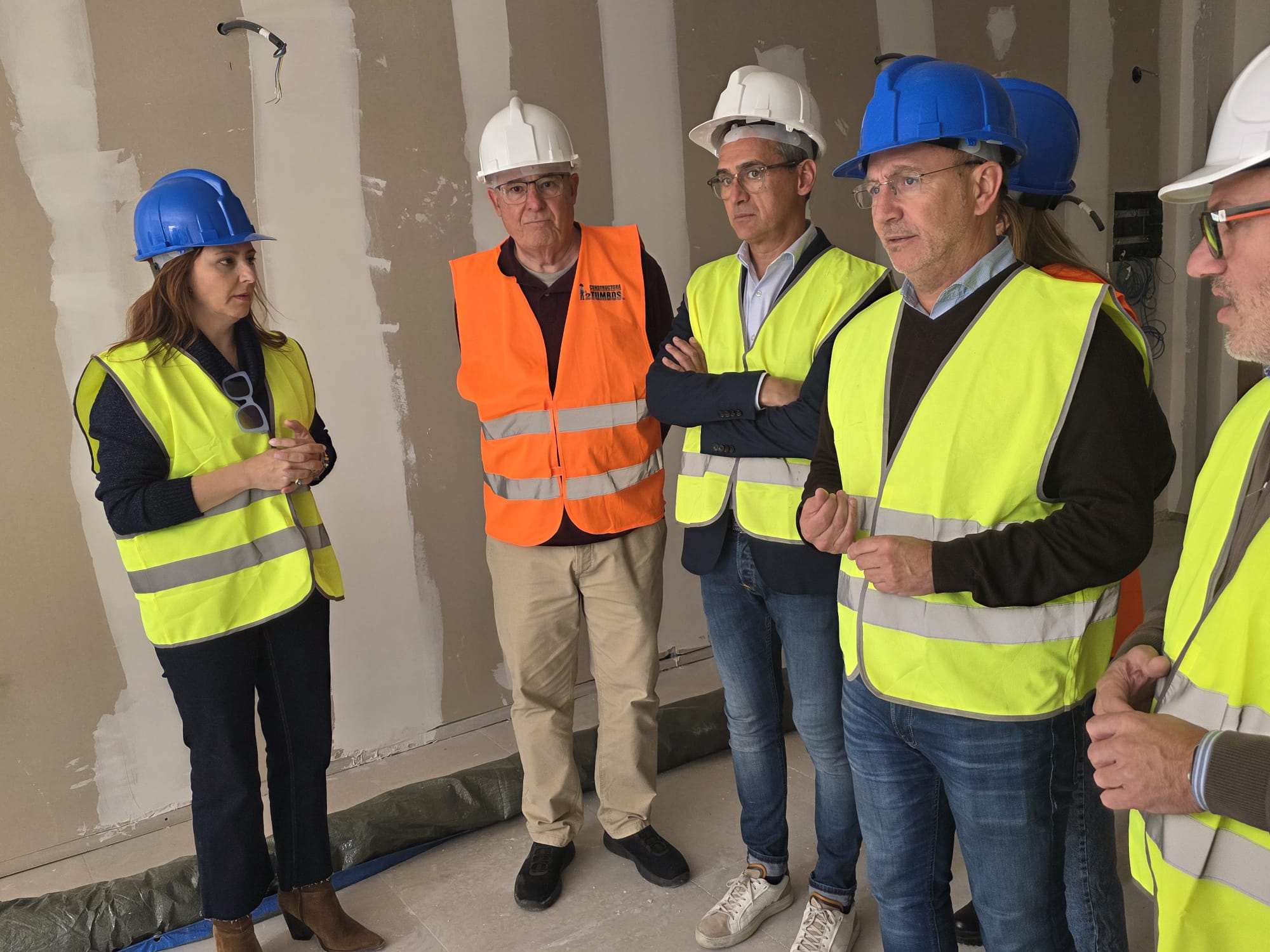 Visita a las viviendas para los afectados