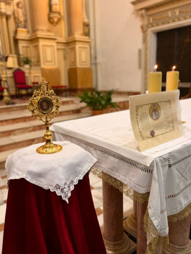 Recepción Reliquia de San Blas