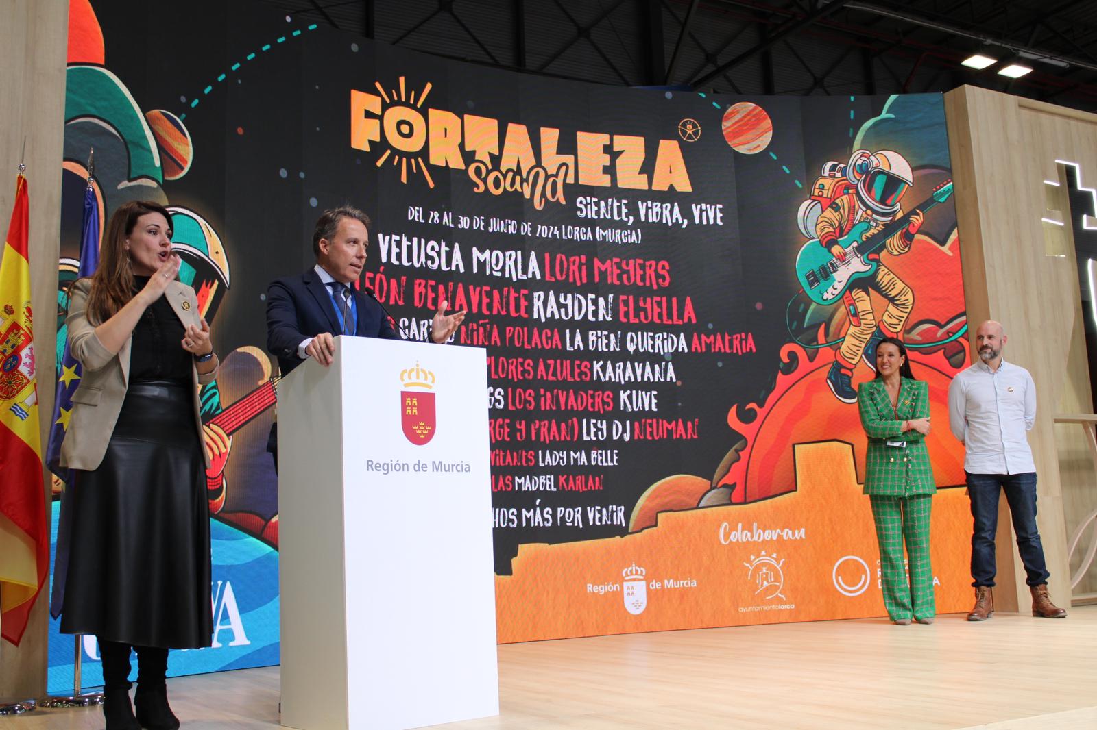 Presentación del Fortaleza Sound en FITUR