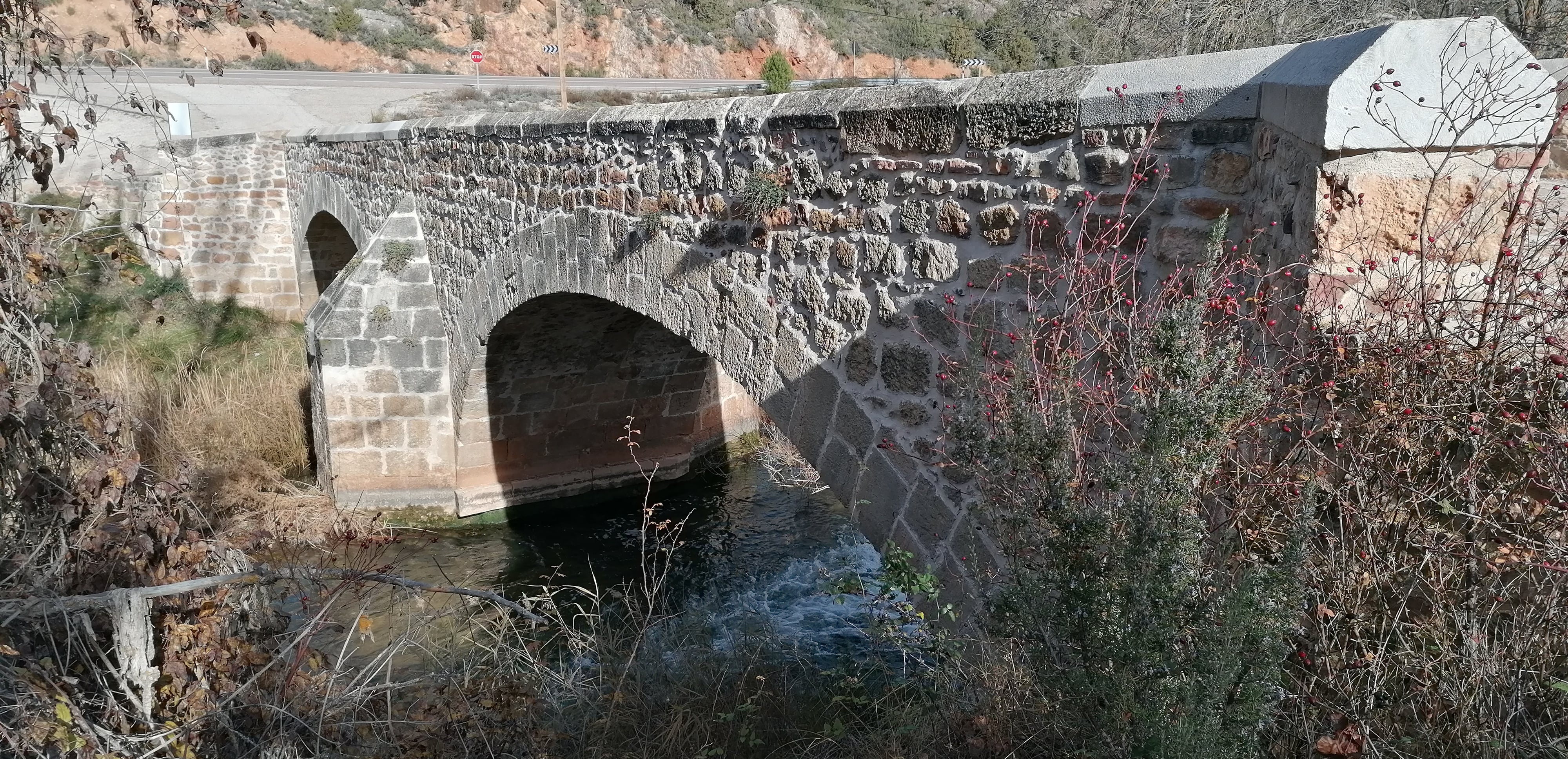 Puente Cristinas sobre el río Cabriel.