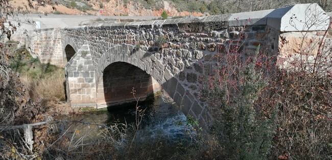 Puente Cristinas sobre el río Cabriel.