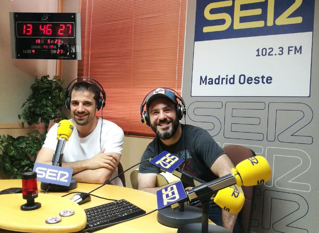 Xabi Jareño y Xabi Ansó de "La banda del carbón"