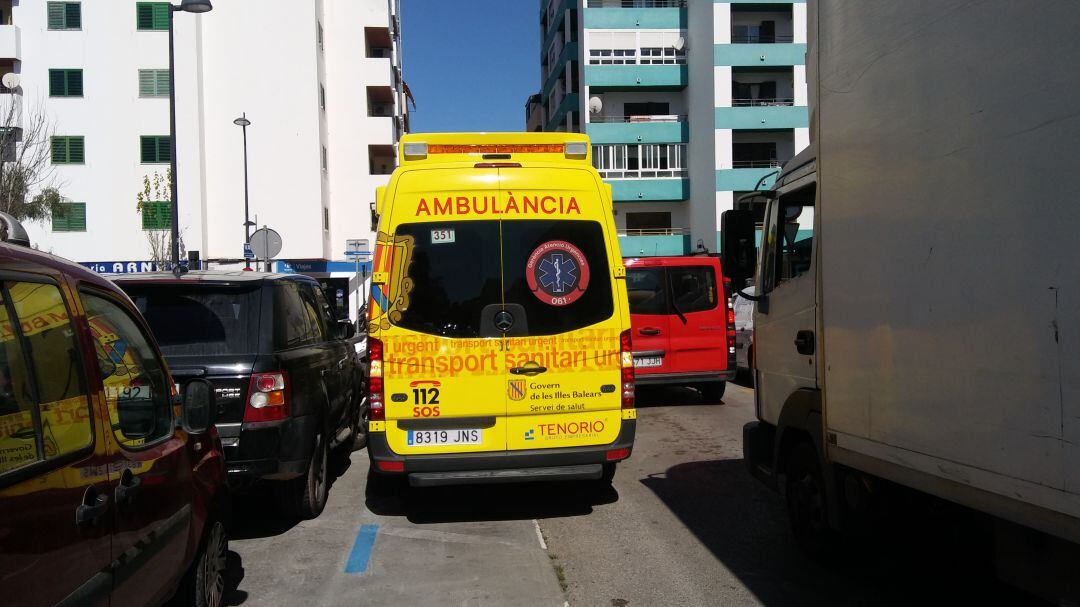 Imagen de archivo de una ambulancia