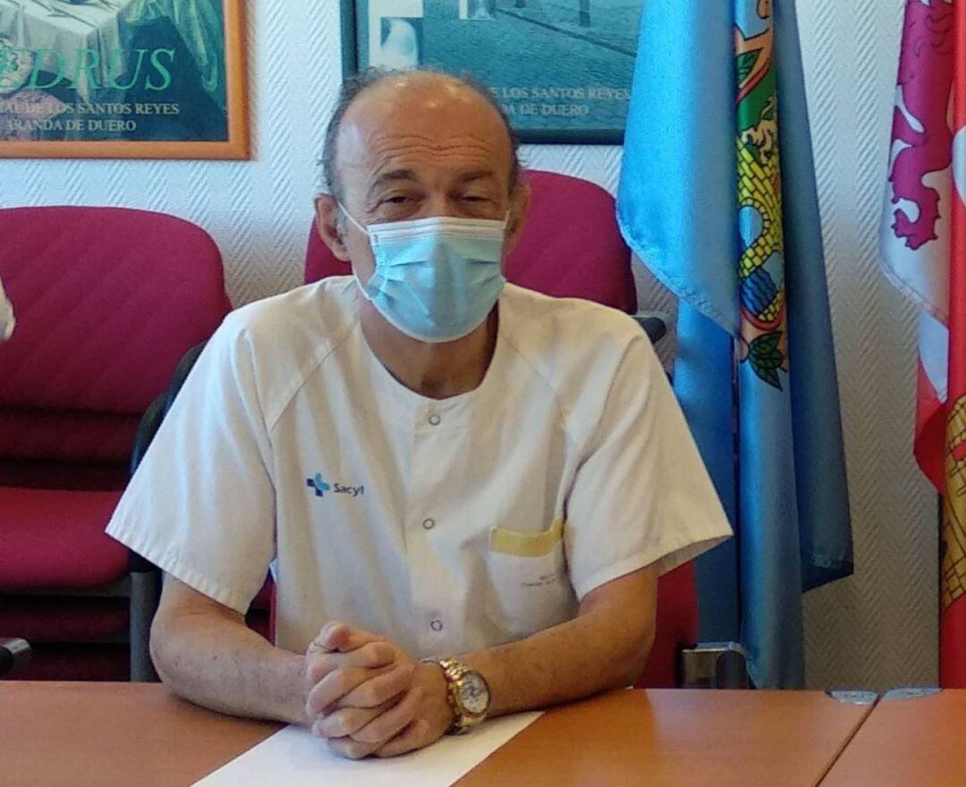 Evaristo Arzalluz, gerente del Santos Reyes