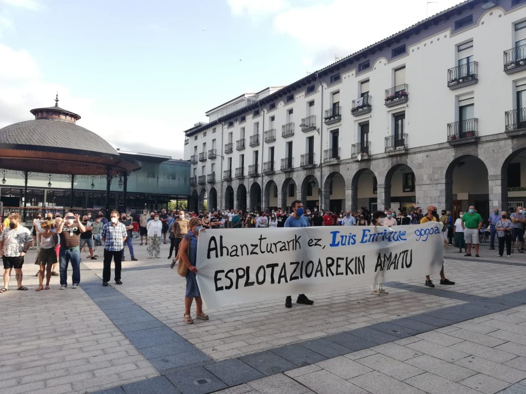 Concentración en Azpeitia este martes