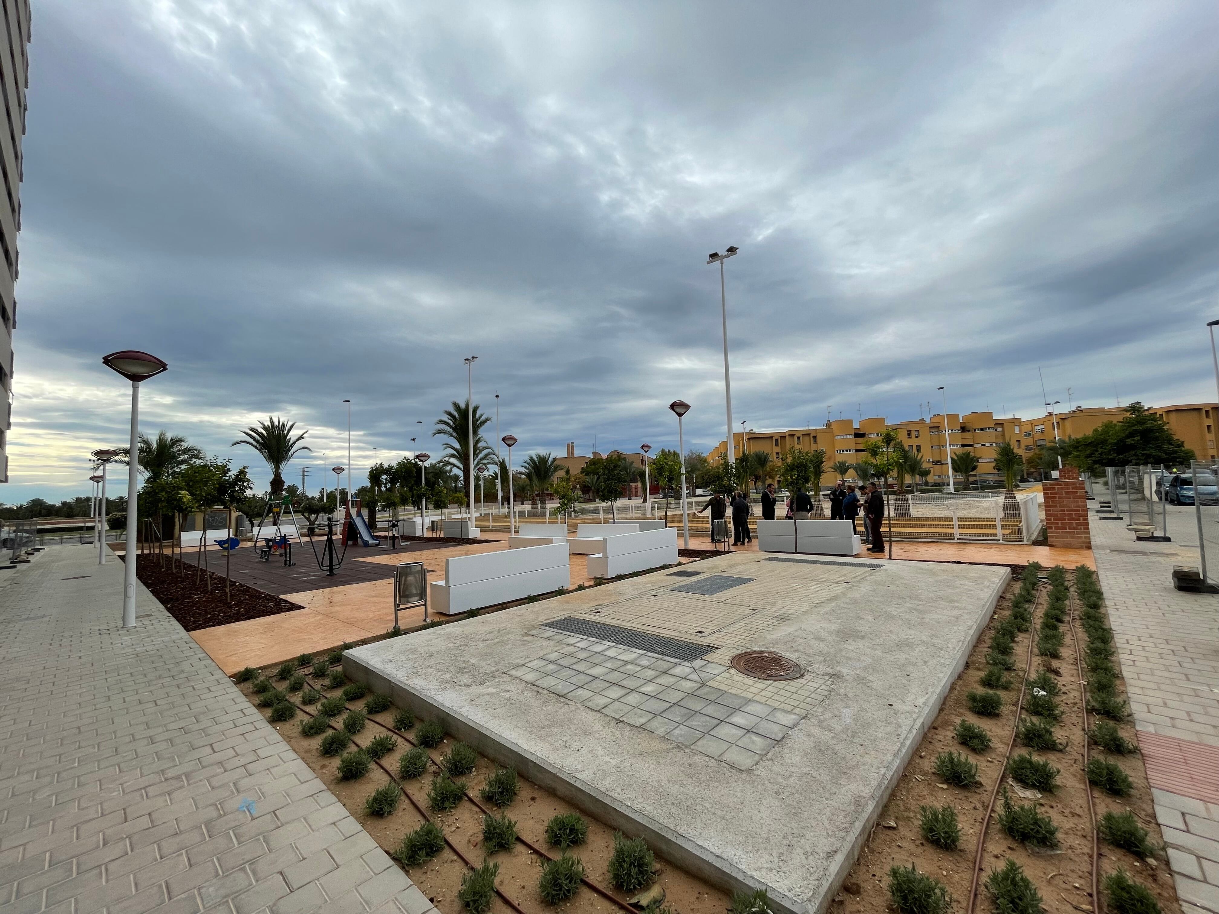 Nuevo jardín en el barrio de San Antón