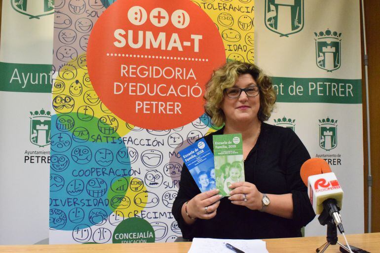 Silvia Rodríguez, concejala de educación del Ayuntamiento de Petrer
