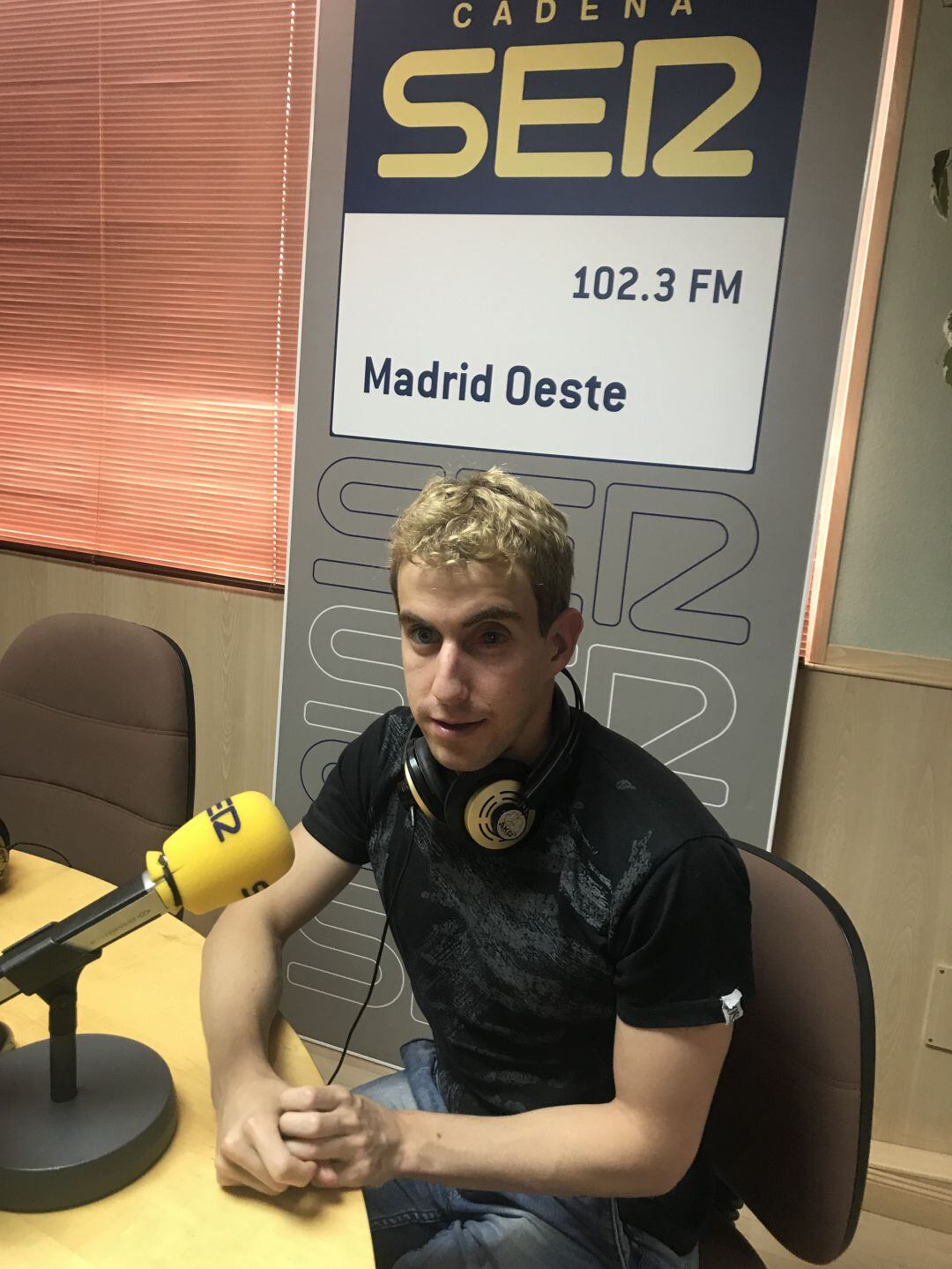 El nadador mostoleño, José Ramón Cantero