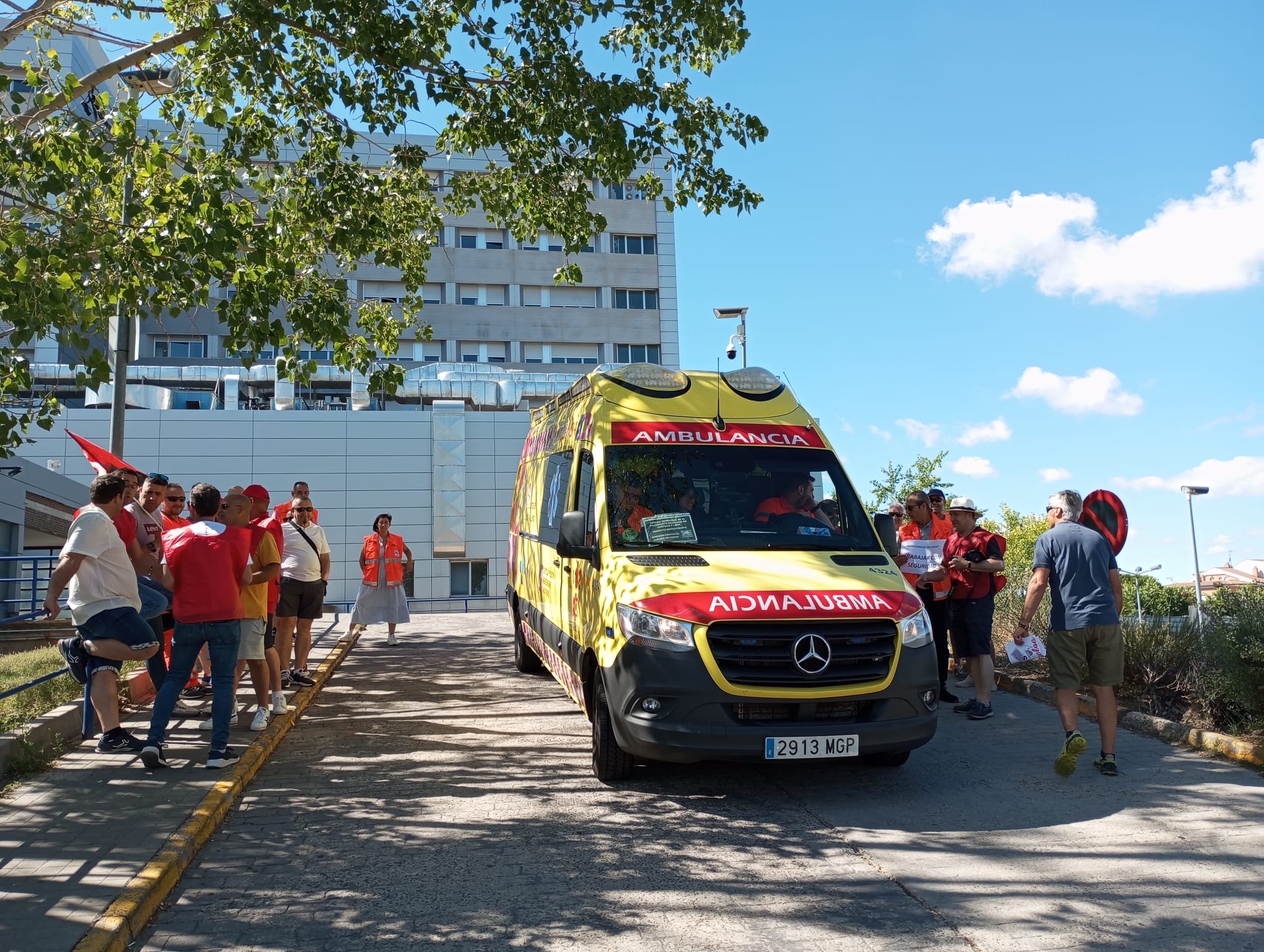 Huelga Ambulancias Ávila