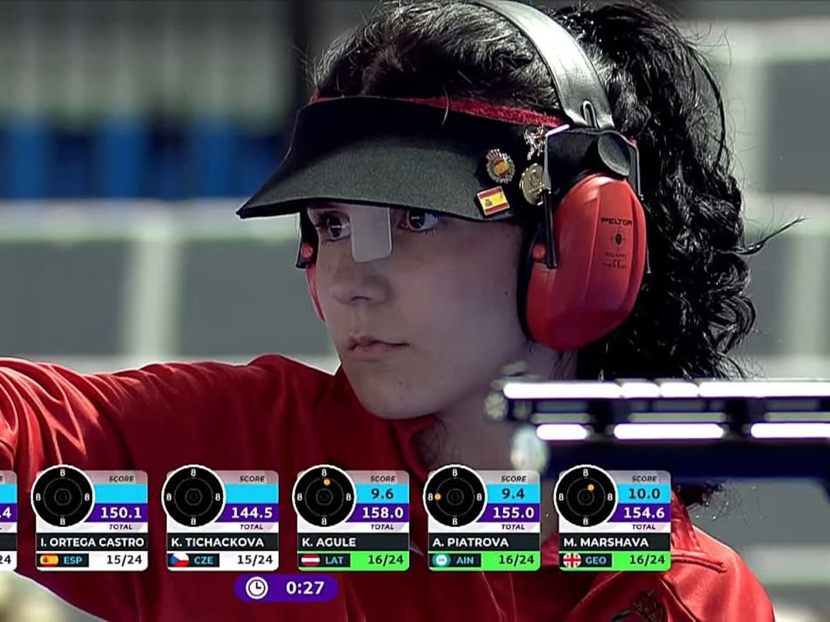 Inés Ortega Castro, la almeriense que conquista Europa con una puntería de otro planeta