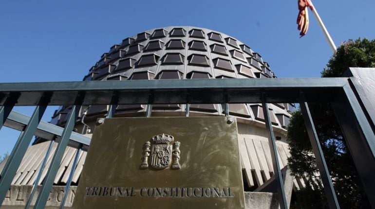 Fachada del Tribunal Constitucional en Madrid