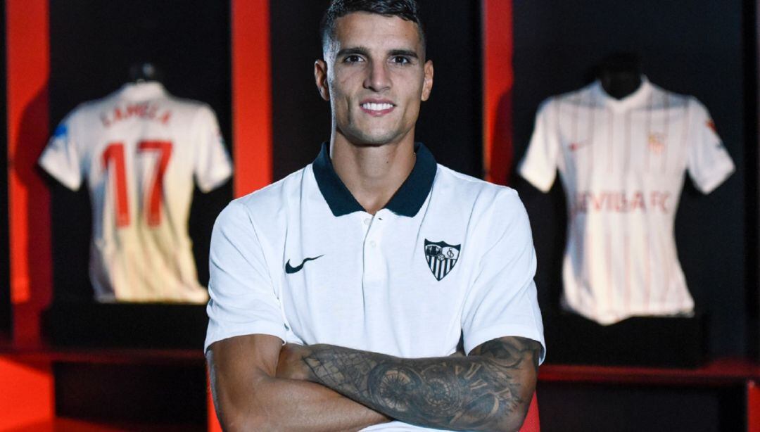 Erick Lamela, nuevo jugador del Sevilla F.C