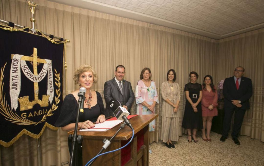 Acto de nombramiento de Xaro Pérez en septiembre de 2019