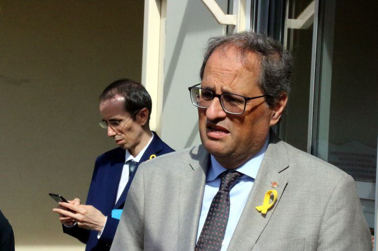 Quim Torra a la Bressola de Sant Galdric de Perpinyà