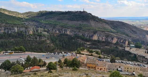 Vistas de la hoz del Huécar.