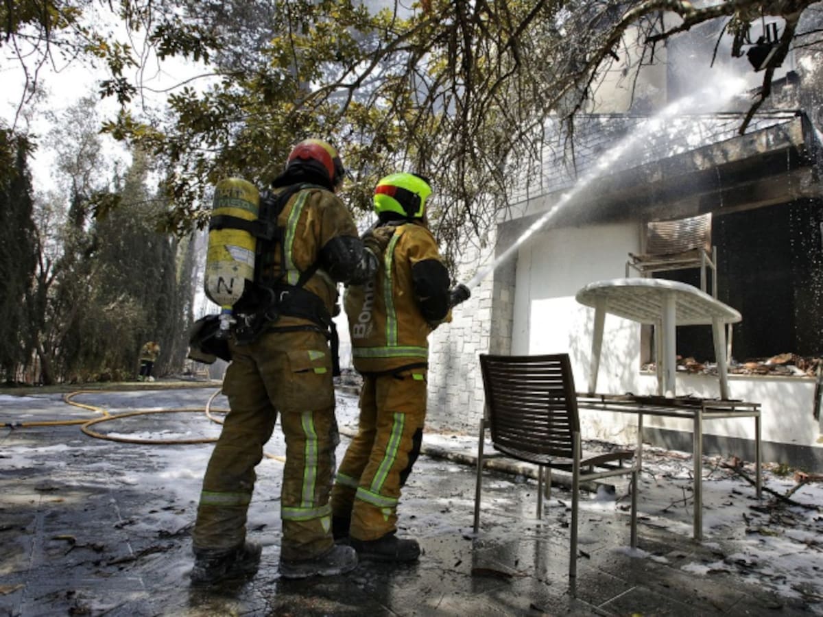 Más de tres mil hectáreas quemadas en el incendio de Llutxent