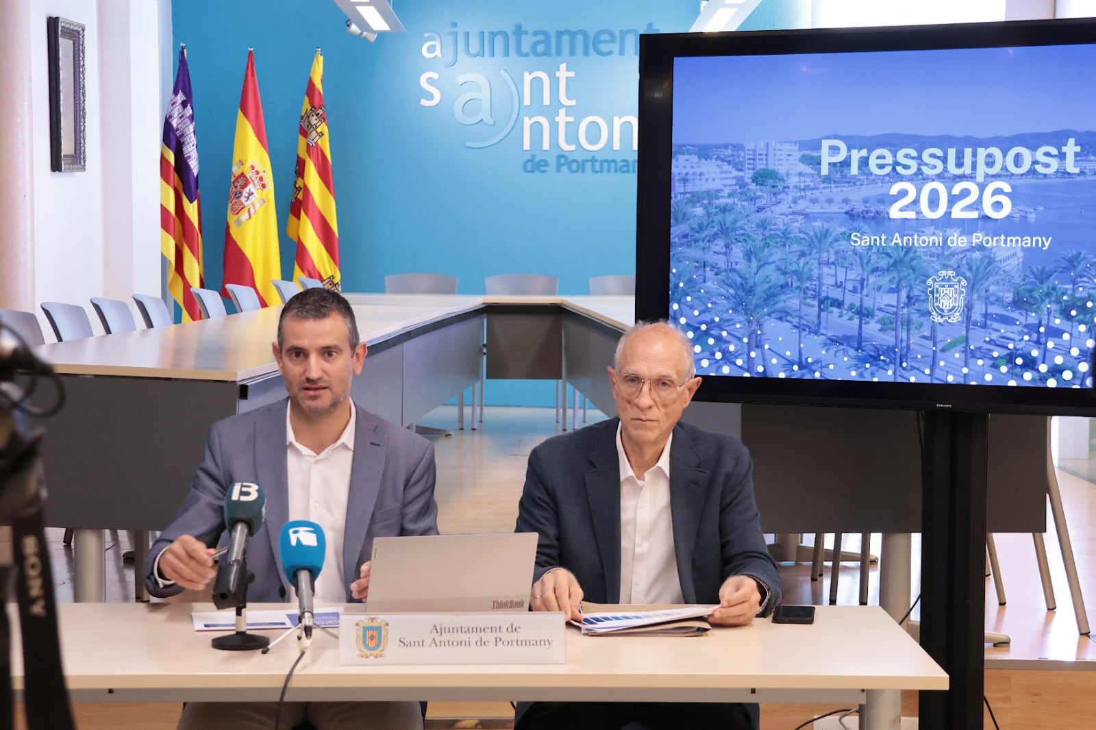 Presentación de los presupuestos