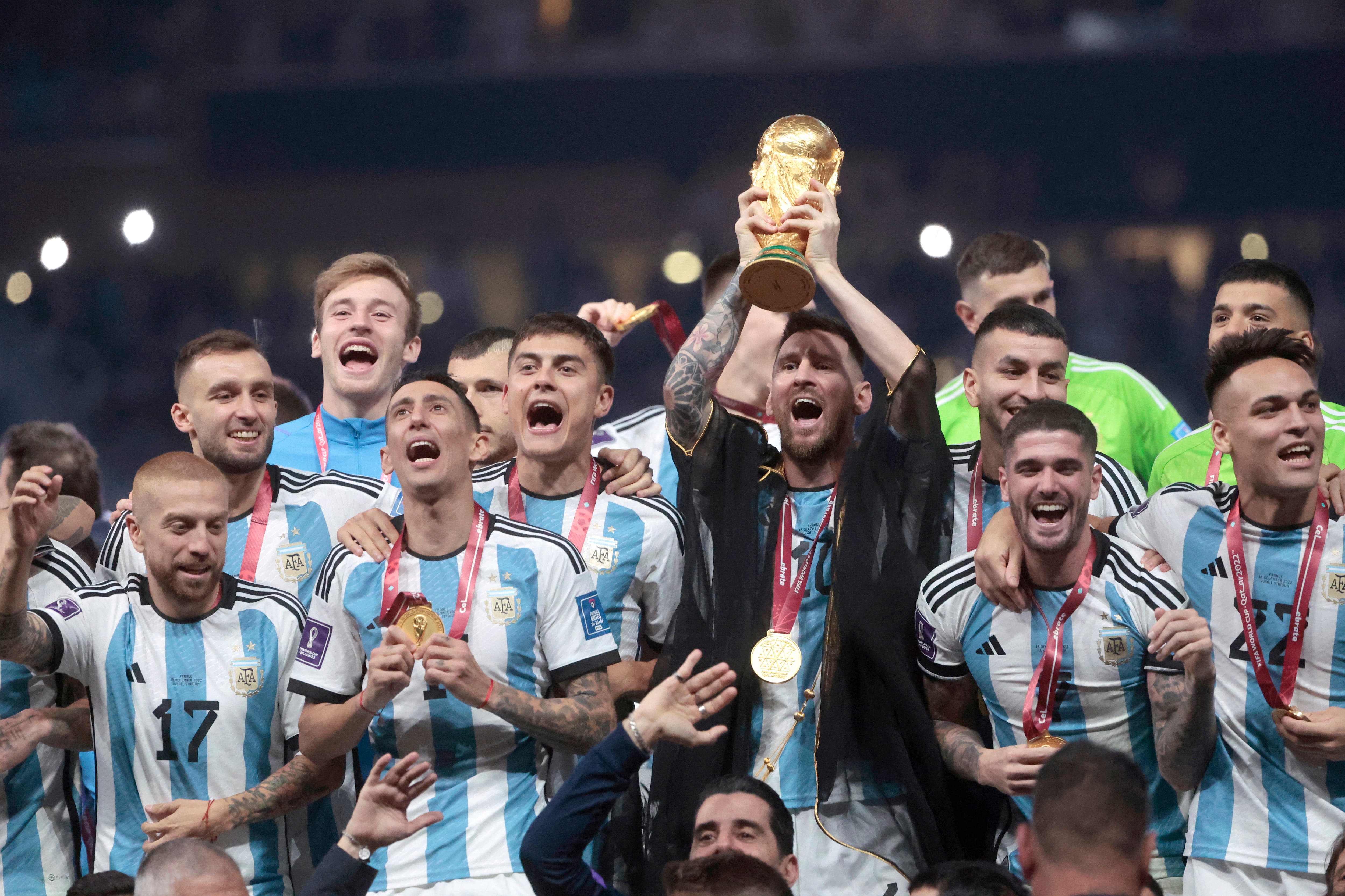 Argentina ha levantado el título en Qatar 2022.