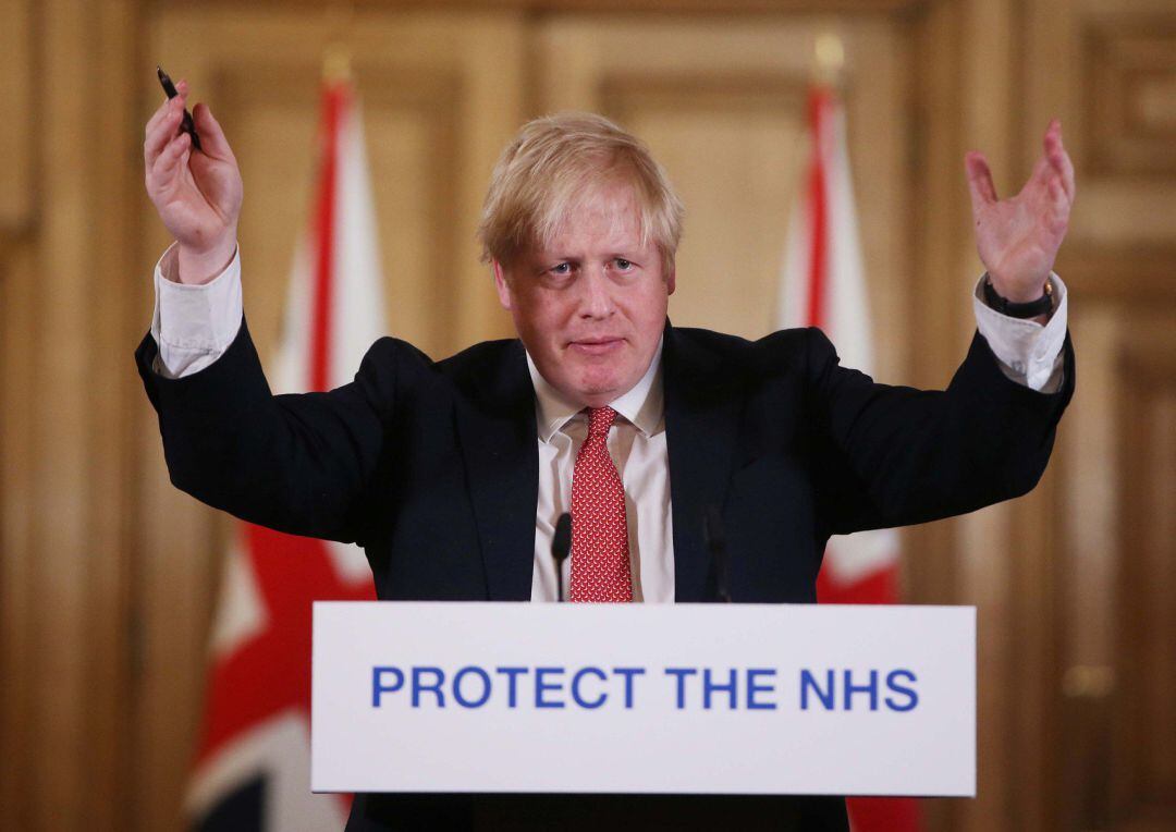 El primer ministro británico, Boris Johnson