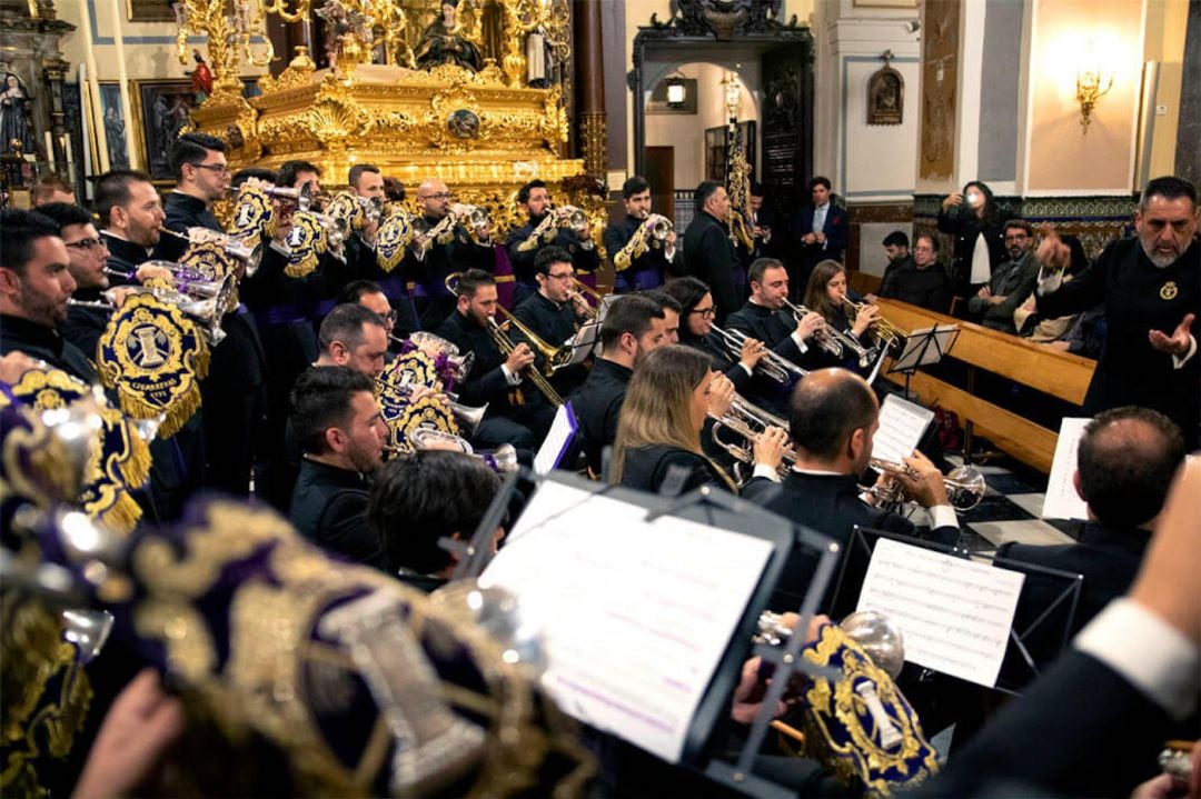 La BCT Las Cigarreras durante un concierto el año pasado