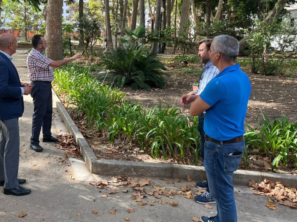 Las obras del Parque María Cristina, a buen ritmo