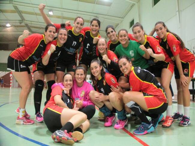 Jugadoras del BM Zonzamas.