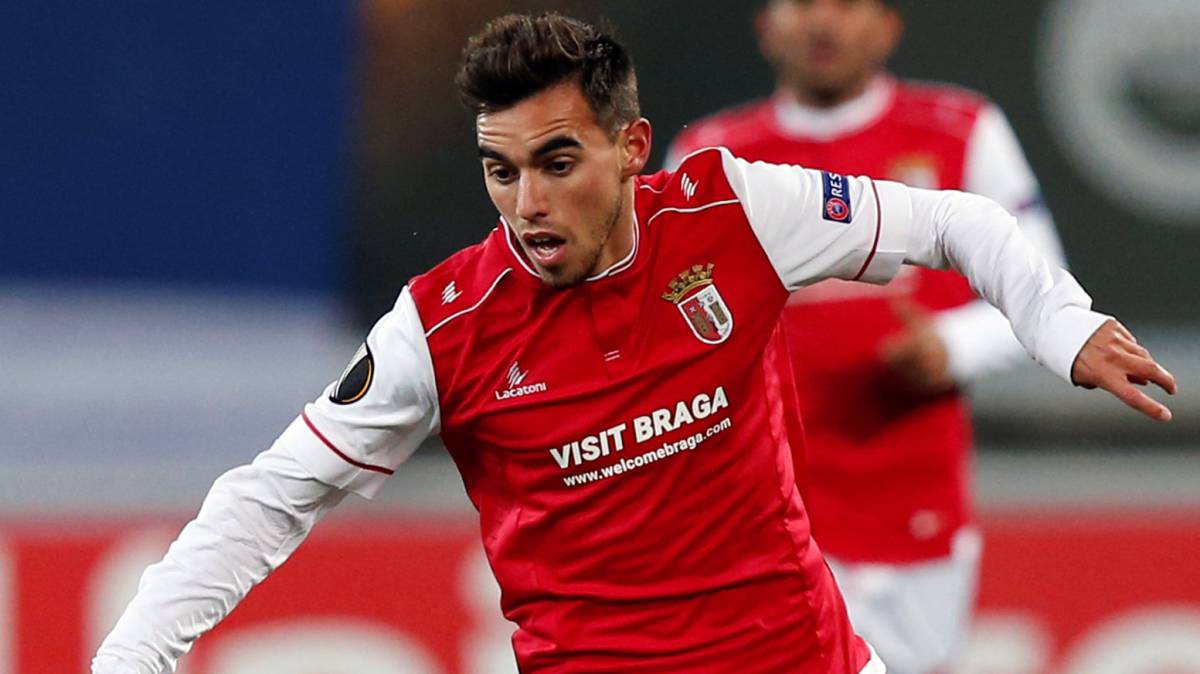 El jugador del Sporting de Braga Ricardo Horta