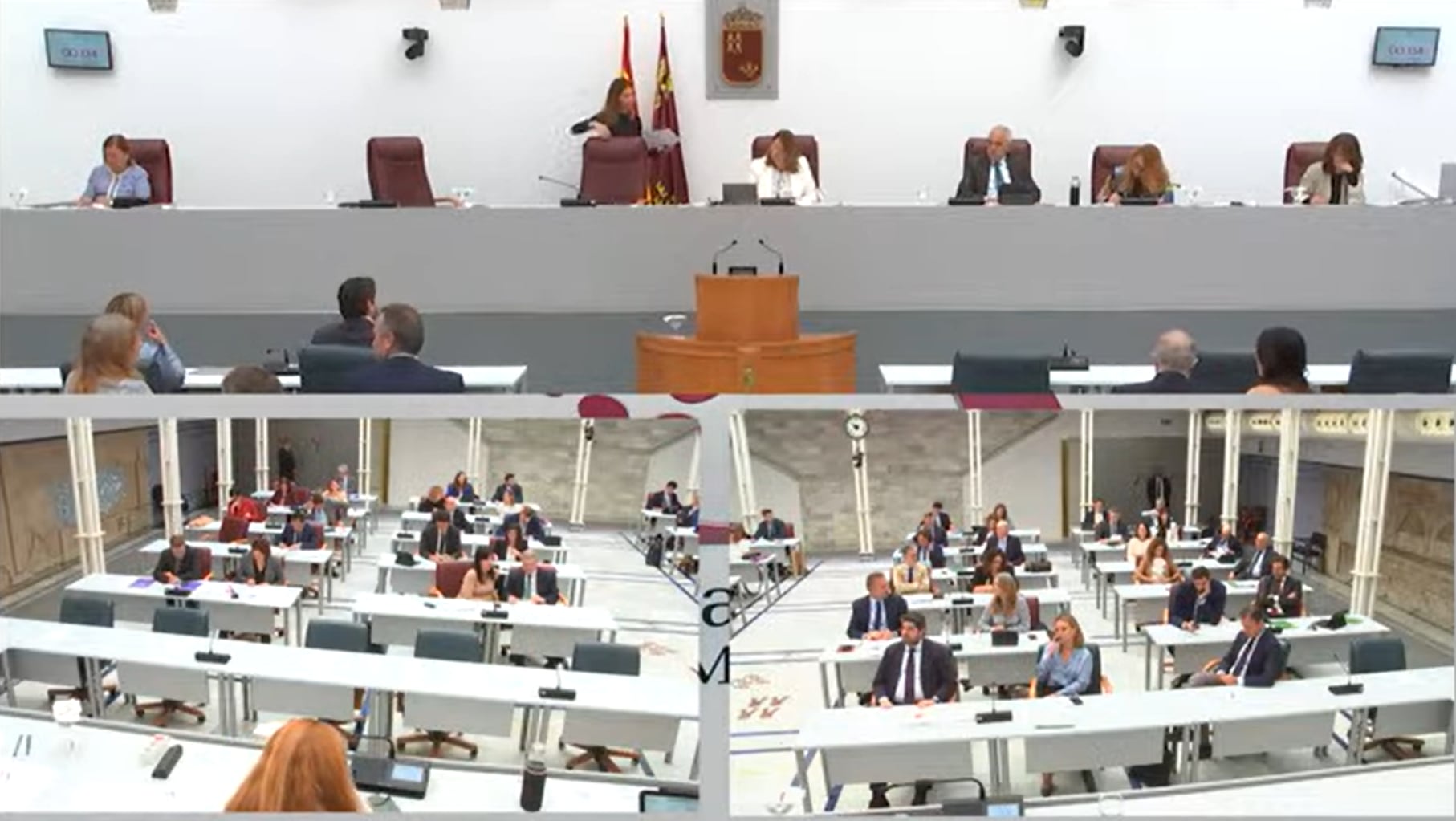 Pleno de la Asamblea Regional de Murcia