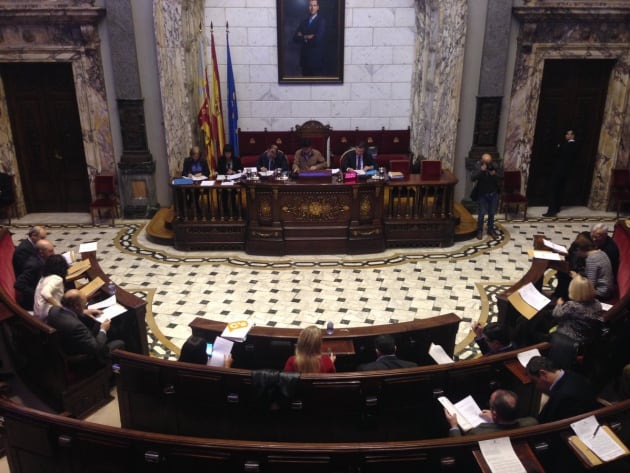 Pleno del Ayuntamiento de Valencia