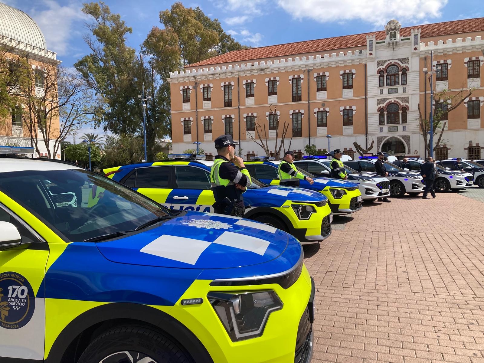 La Policía Local de Murcia cuenta con 25 nuevos vehículos