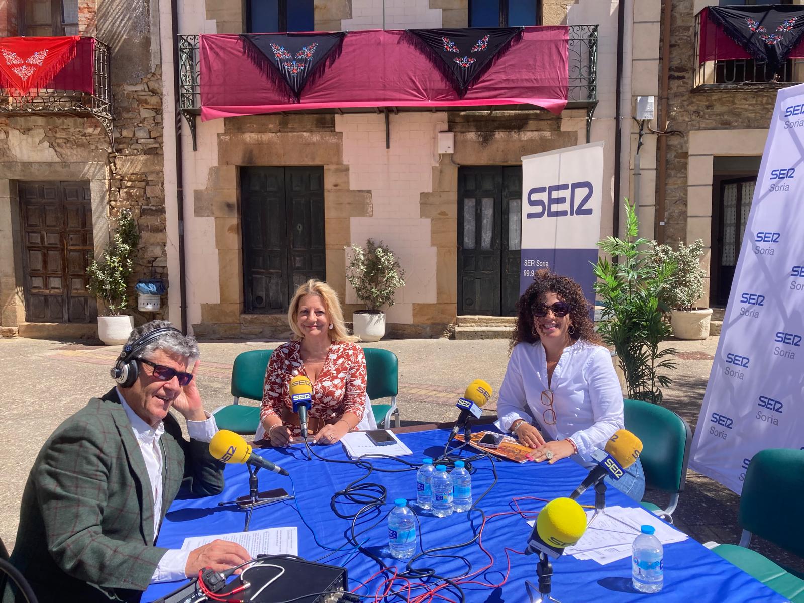 Programa de la cadena SER de Soria en Almarza.