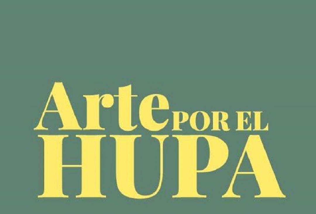 Logo de la iniciativa Arte por el HUPA. 