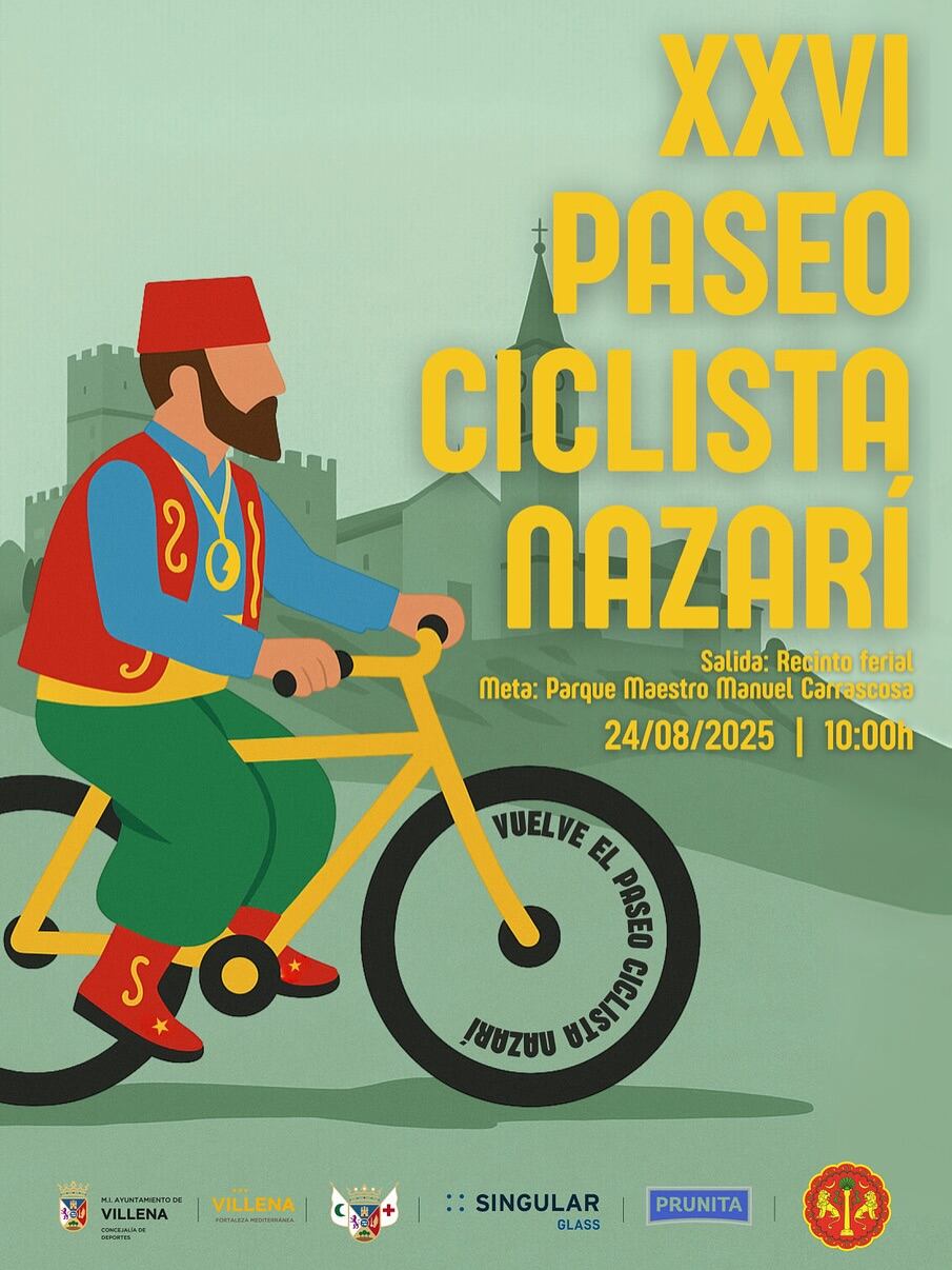 Cartel paseo ciclista 2025