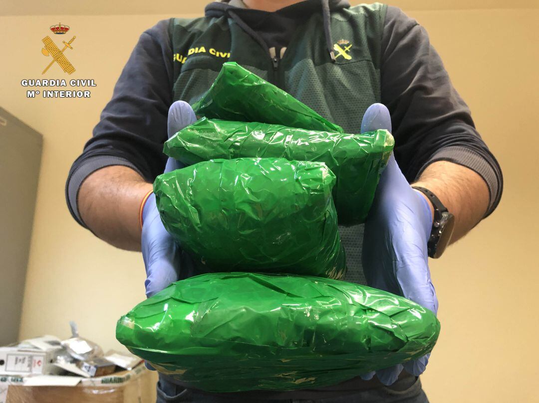 La Guardia Civil interviene más de 10.200 dosis de speed