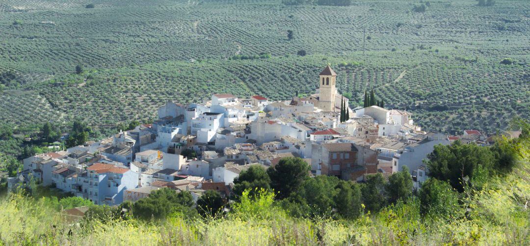 Vista de la localidad de Quesada.