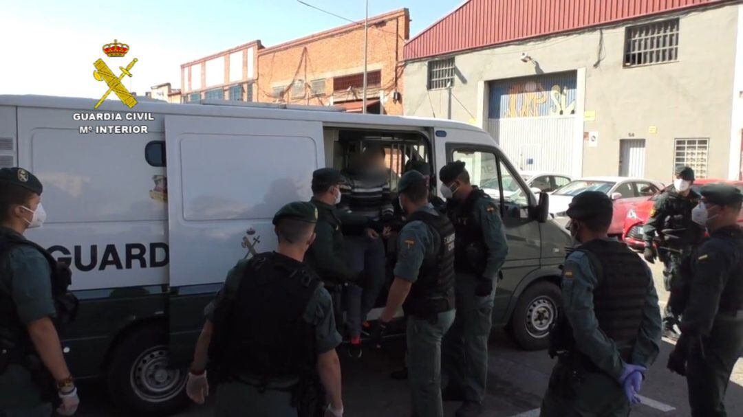 Operación realizada por la Guardia Civil