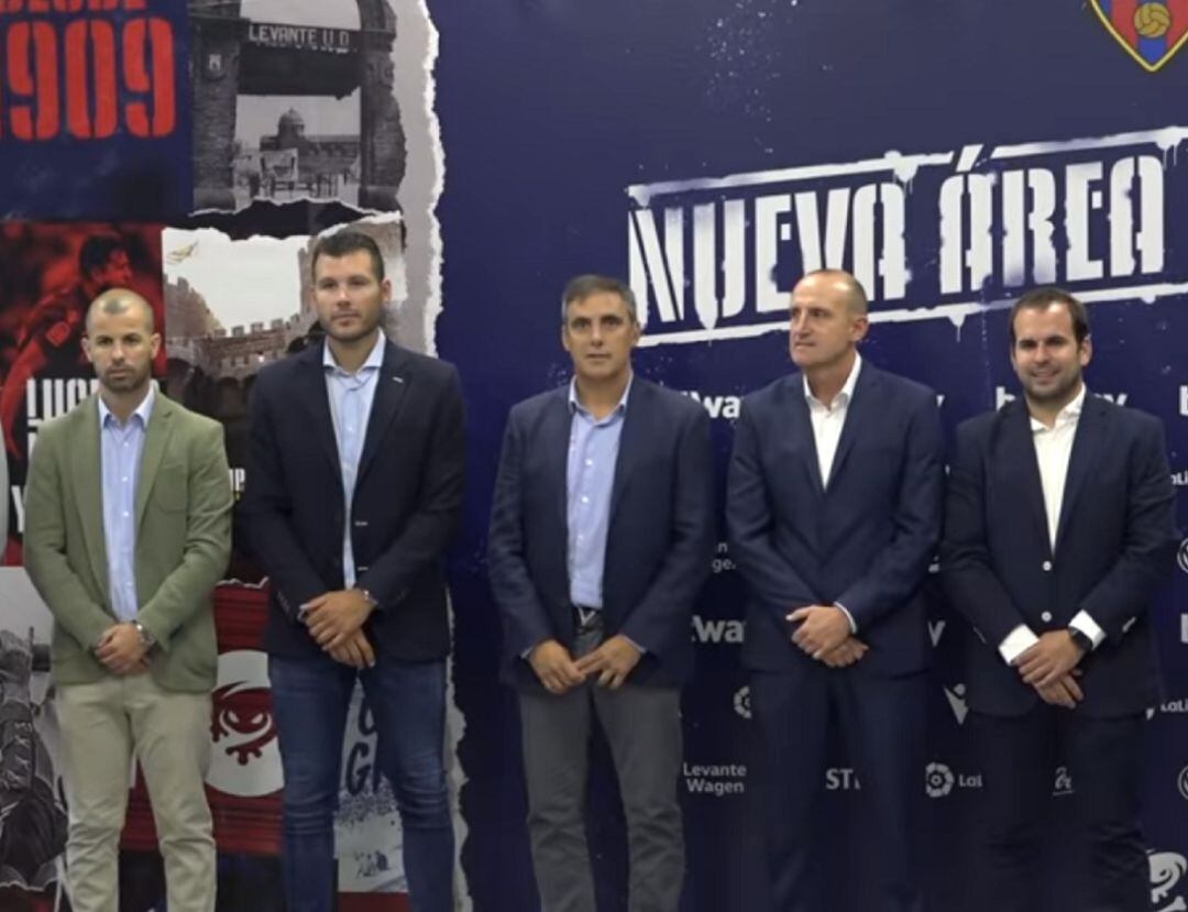 M.Fajardo (izq), D.Navarro, M.Salvador,J.Gómez y J.Sanz (dcha)