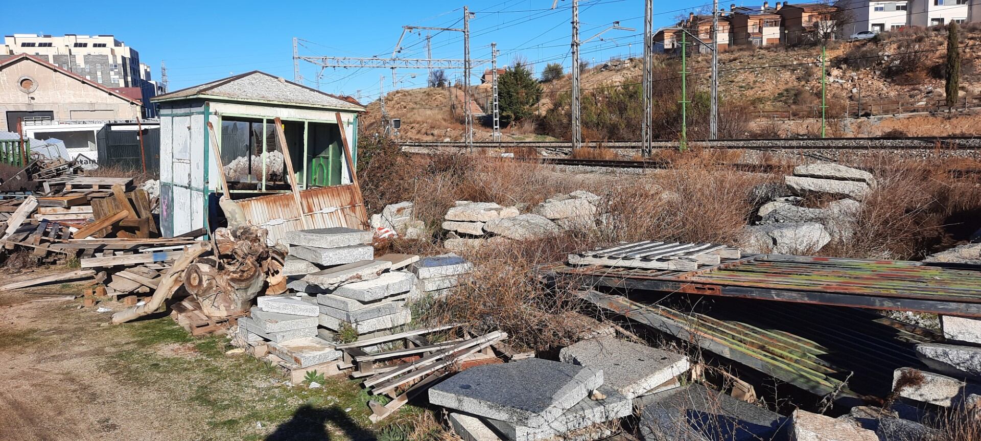 Patio del Servicio de obras del Ayuntamiento de Ávila