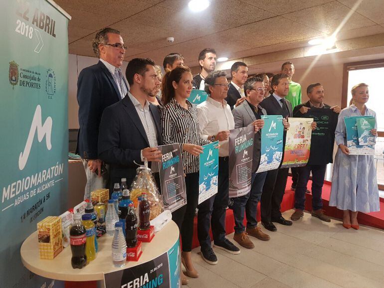 Presentación de la Media Maratón Aguas Alicante 2018