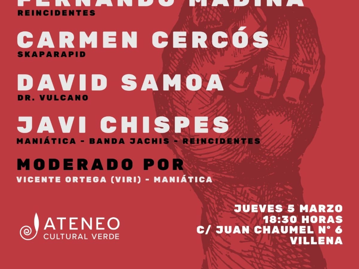 El Ateneo Cultural Verde pone foco en la música reivindicativa como motor de conciencia social.
