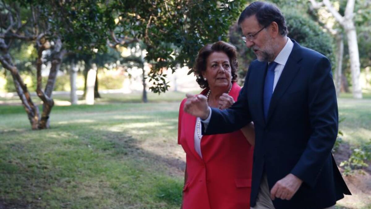 Rajoy, de alabar a Rita Barberá a dejarla sola