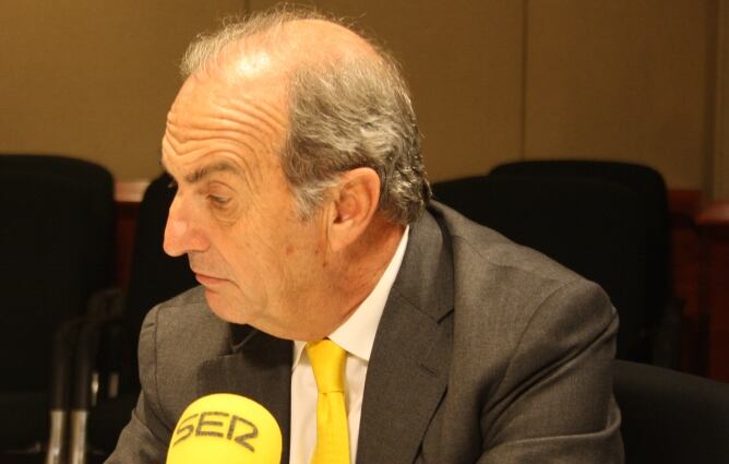 El president del Foment del Treball, als estudis de Ràdio Barcelona