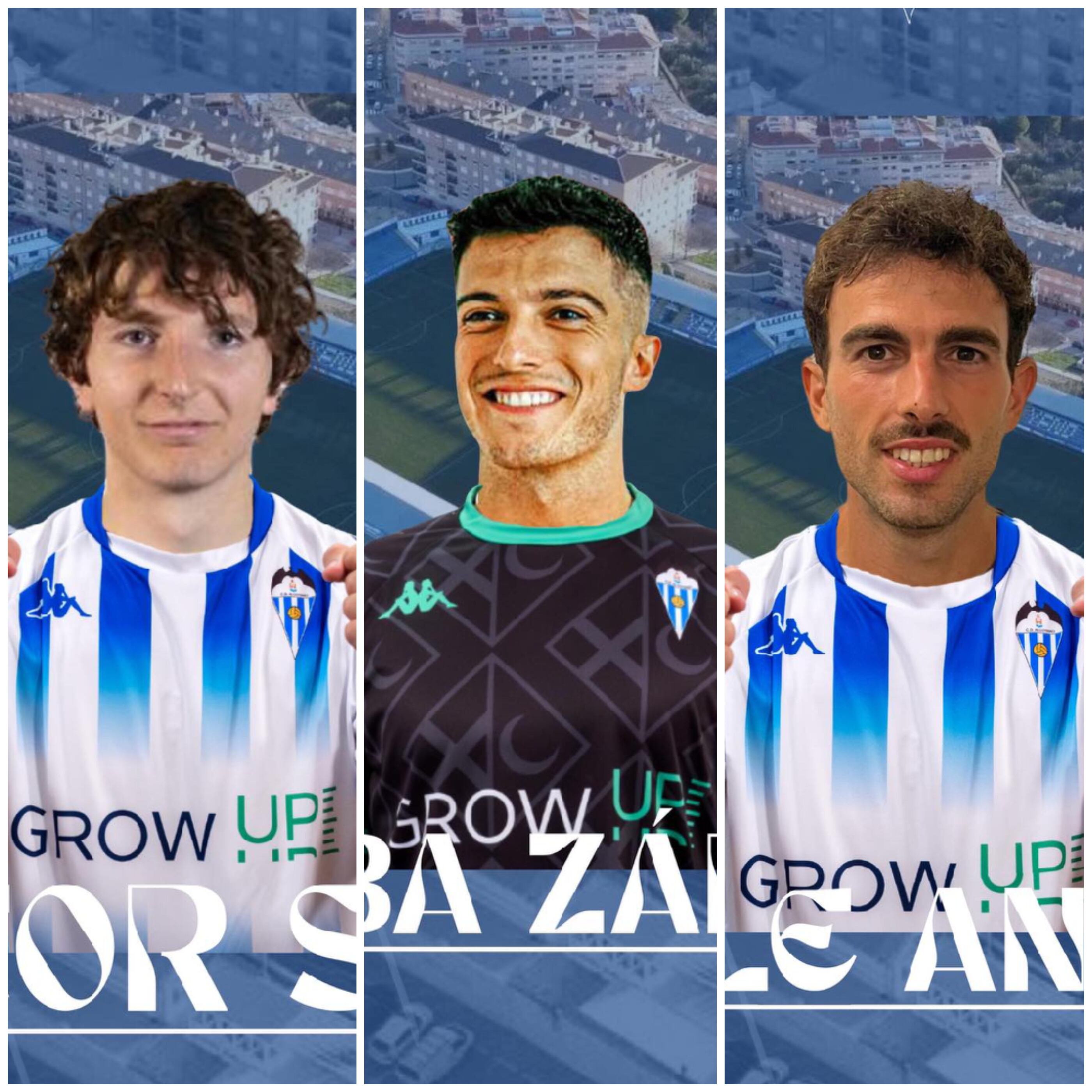 Víctor, Jagoba y Guille, nuevos jugadores del Alcoyano