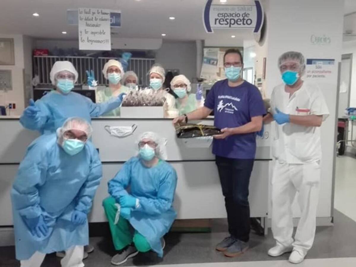 Ciento cincuenta bolsas de magdalenas para el Hospital de Segovia