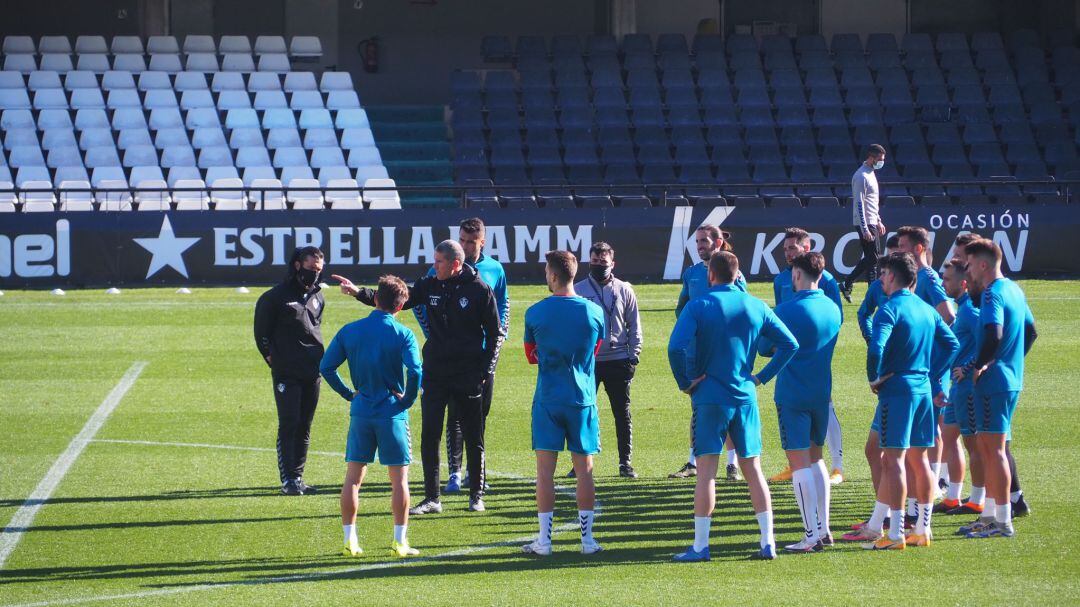 Rubén Díez: "Se ve a todo el equipo muy enchufado"